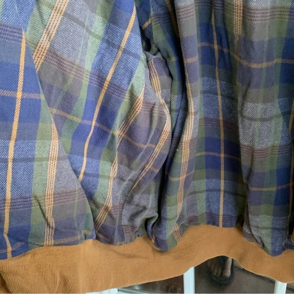 Vintage Carhartt Canvas Flannel Lined Jacket Hood USA Union Tag Size Men’s XXL